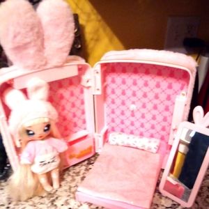 Nana pink surprise backpack playset